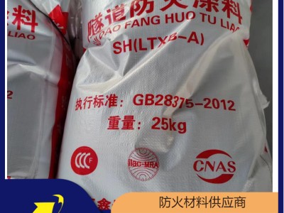 隧道防火涂料 非膨胀型隧道防火涂料现货厂家 隆泰鑫博图1