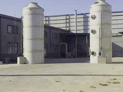 pp喷淋塔 净化塔 酸雾洗涤塔 废预理塔图4