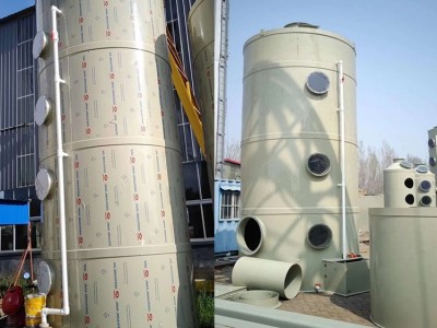 废净化设备 PP喷淋塔 洗涤塔 废塔图4