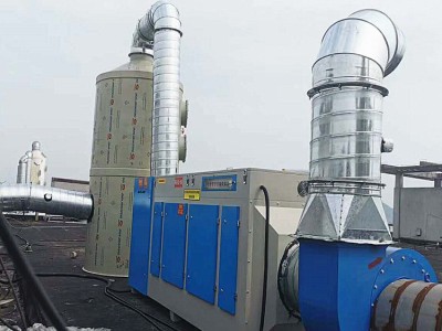 喷淋塔 洗涤塔 pp材质 不锈钢净化塔 脱硫脱硝塔图2