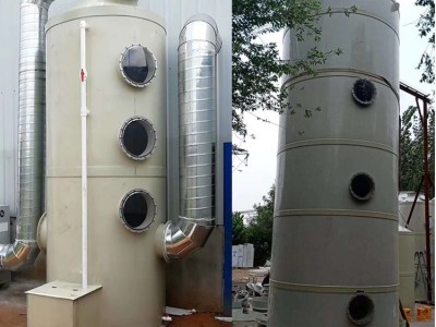 废喷淋塔 内部结构简单 稳定供应 各工业废理图1