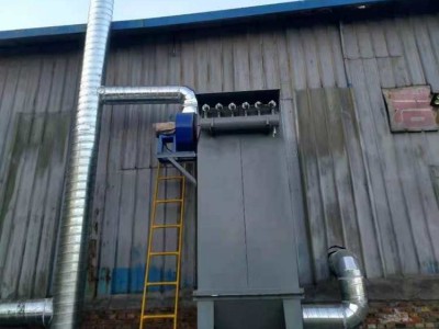 滤筒脉冲式除尘器 静电吸附滤芯除尘设备 工业除尘厂家图2