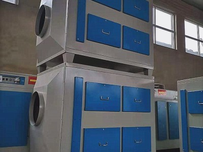 二级活性炭吸附箱工业废净化理装置喷烤漆房过滤除臭环保设备图2