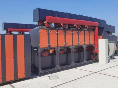 催化燃烧设备 塑料厂RTO蓄热式活性炭催化燃烧一体机图4