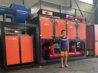 废理设备 喷塑行业催化燃烧设备环境治理装置图4