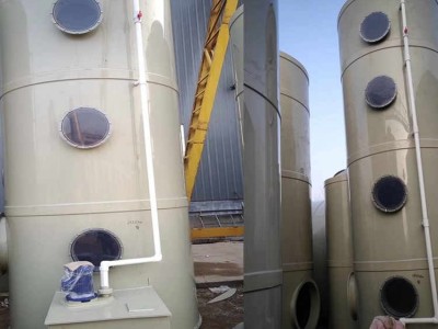 PP喷淋塔 工业酸碱废理设备洗涤塔图3