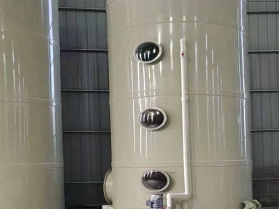 PP喷淋塔 工业酸碱废理设备洗涤塔图4