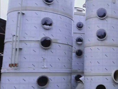 元润环保设备除尘除臭净化塔 粉尘洗涤塔图3