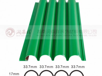 招牌用长城板波浪板/幕墙门头长城板波纹板/背景墙长城板波浪板图3