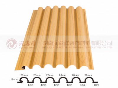 招牌用长城板波浪板/幕墙门头长城板波纹板/背景墙长城板波浪板图4