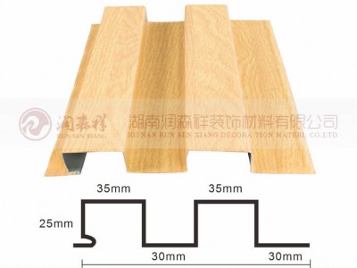 招牌用长城板波浪板/幕墙门头长城板波纹板/背景墙长城板波浪板图7