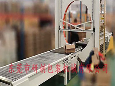 大型板材水平缠绕机 佛山无人化裹包机 裹包机品牌 悬臂缠绕机图1