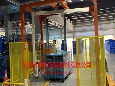 龙门式旋臂缠膜机 开平转盘式缠膜机 钢带缠绕机图纸 水平缠绕