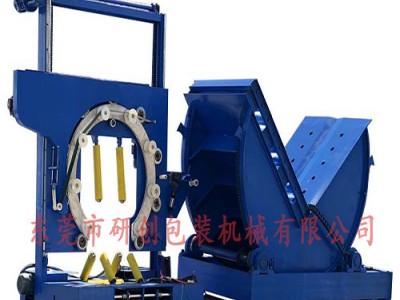 在线式圆盘缠绕机 广东轮胎裹包机 薄膜缠绕机多少钱 胶管缠绕图2