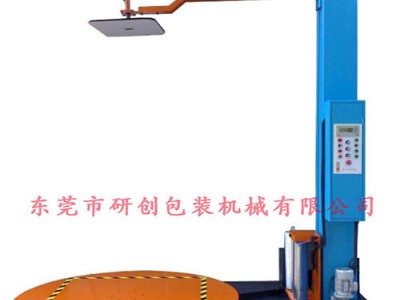 阻拉式围膜机 江门水平缠膜机 卧式钢带缠绕机 自动围膜机老烧图2