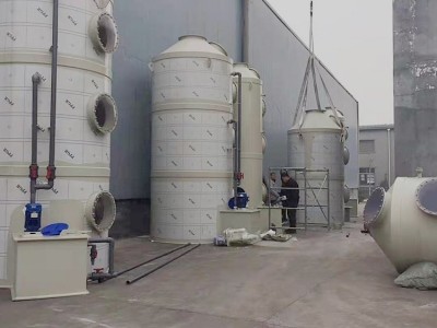 废喷淋塔 PP材质 净化塔 废理设备图3