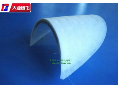 厂家生产大业腾飞服装海绵内衬