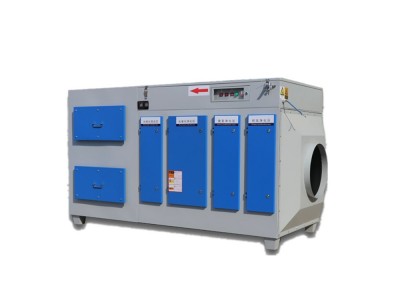 光氧活性炭一体机 喷漆房漆雾光解催化吸附箱 吹膜机除味净化器图2