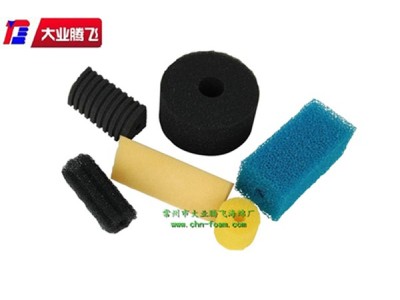 厂家生产大业腾飞开孔过滤泡棉芯