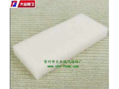 厂家生产大业腾飞白色开孔海绵实心条