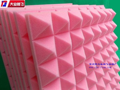 厂家生产大业腾飞金字塔吸音海绵