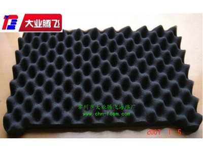 厂家生产大业腾飞波浪吸音减震海绵垫