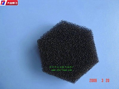 厂家生产大业腾飞六角形防尘海绵