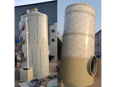 pp喷淋塔 脱硫脱硝废理吸附净化 除臭净化洗涤塔定制图4