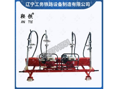 运城鞍铁二拖四软轴捣固镐养护机械是可以这样操作的图1