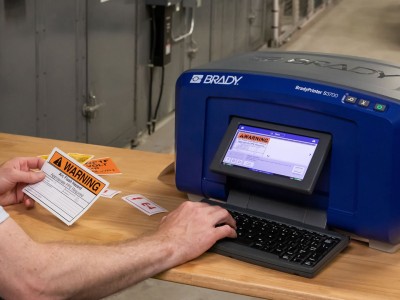 贝迪S3700多色雕刻标识标签打印机图1