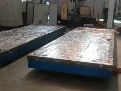 试验铁地板加工设计-试验铁底座生产-发电机试验平台生产厂家图2