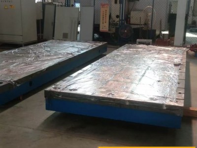 试验铁地板加工设计-试验铁底座生产-发电机试验平台生产厂家图3