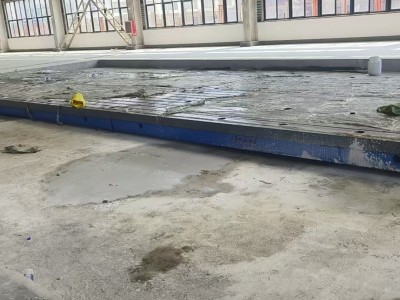 试验铁地板加工设计-试验铁底座生产-发电机试验平台生产厂家图1