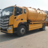 山东福田疏通10+5大型清洗吸污车厂家价格多少钱一辆