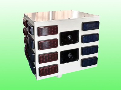 高速公路远程声光预警设备 云控智能声光预警设备图1