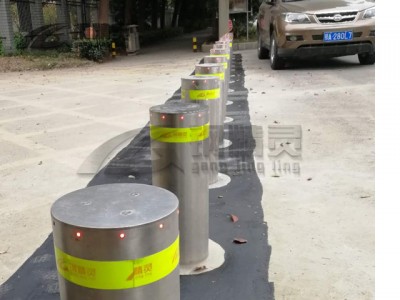 武汉远程遥控升降路桩 湖北升降地柱规格型号图2