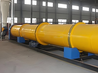 自动化竹子类脱水干燥设备滚筒式粮食烘干机图3