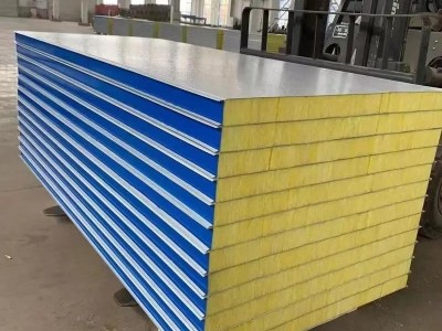 环保彩钢岩棉板定制多规格可选适用范围广图2