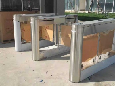 武汉不锈钢摆闸 学校出入口用摆闸 小区门禁摆闸 地铁出入口摆闸图2