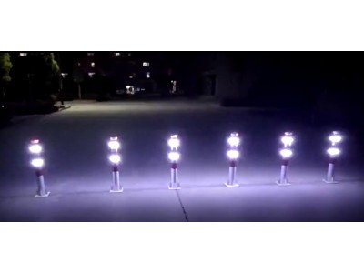 1米太阳能警示柱 自发光防撞警示柱交通设施厂家图3