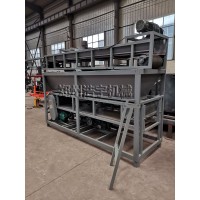 食用菌蘑菇羊肚菌脱袋粉碎机有机肥生产线