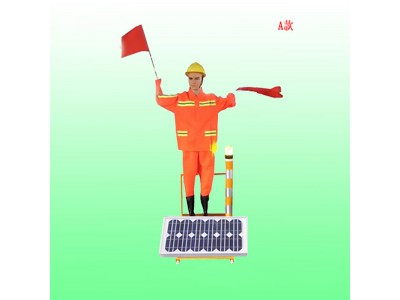 道路施工保通员 太阳能摇旗机器人交通设施报价图2