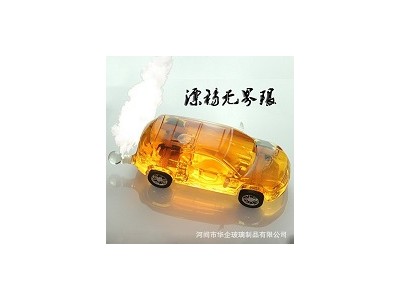 河间华企吹制十二生肖龙酒瓶高硼硅玻璃工艺酒瓶定制玻璃酒瓶厂家图2