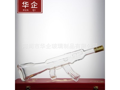 河北华企手工艺酒瓶高硼硅玻璃工艺酒瓶十二生肖动物酒瓶包装厂家图2