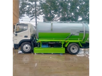 国六福田环卫10方吸污车山东厂家报价多少钱