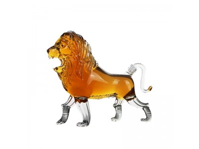 河北华企吹制高跟鞋酒瓶高硼硅玻璃工艺酒瓶动物酒瓶玻璃酒瓶包装厂图4