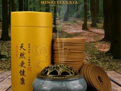 民艾下6味组合盘香室内除臭香薰图1