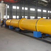 智能温控系统避免能源浪费回转式木材烘干机