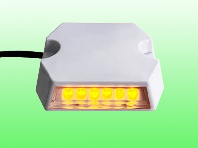 隧道黄闪诱导标 led同步道钉交通警示灯厂家直供图2