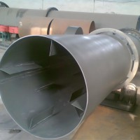 脱水不锈钢滚筒干燥机回转式木材烘干机